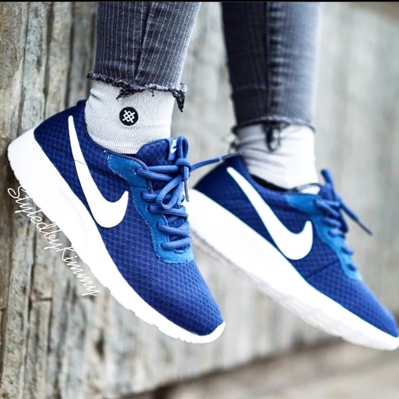 nike tanjun royal blue